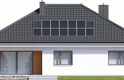 Projekt domu dwurodzinnego Astrid (mała) G2 - elewacja 3