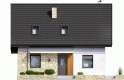 Projekt domu jednorodzinnego Oli II - elewacja 1