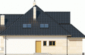 Projekt domu jednorodzinnego Samuel G1 - elewacja 4