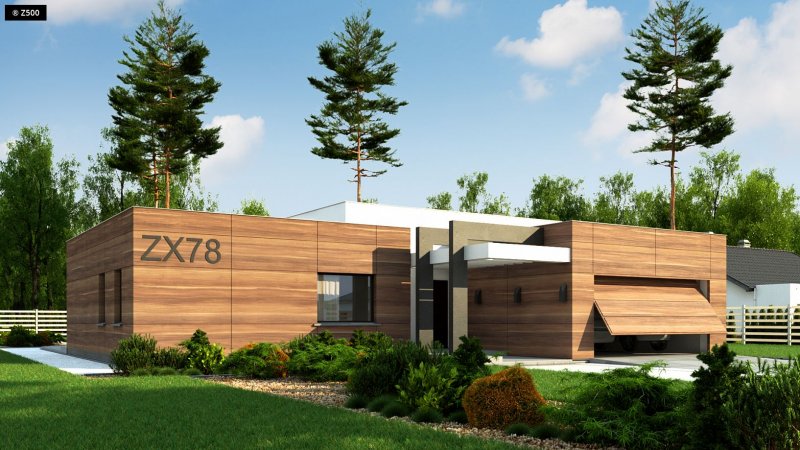 O様 Zx78 135.70 m2 | Projekt domu z poddaszem | projekty domów