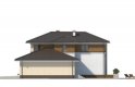 Projekt domu jednorodzinnego Cyprys 8 - elewacja 2