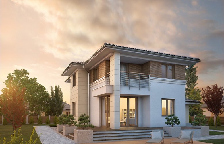 Projekt domu jednorodzinnego Cyprys 8