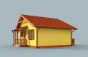 Projekt domu letniskowego MANOA dom letniskowy - wizualizacja 1