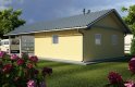 Projekt domu energooszczędnego G30 - Budynek garażowy z wiatą - wizualizacja 1
