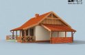 Projekt domu jednorodzinnego BARBADOS 2 C dom mieszkalny, całoroczny - wizualizacja 3