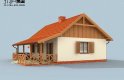 Projekt domu jednorodzinnego BARBADOS 2 C dom mieszkalny, całoroczny - wizualizacja 2