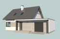 Projekt domu jednorodzinnego SEVILLA 3A - wizualizacja 2