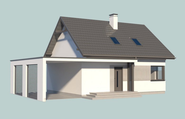 Projekt domu jednorodzinnego SEVILLA 3C