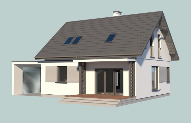 Projekt domu jednorodzinnego SEVILLA 3C
