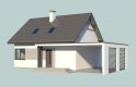 Projekt domu jednorodzinnego SEVILLA 3C - wizualizacja 3