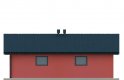 Projekt domu energooszczędnego G32 - Budynek garażowy - elewacja 4