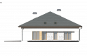 Projekt domu jednorodzinnego Z51 - elewacja 2