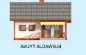 Projekt domu letniskowego ARIZONA dom letniskowy - elewacja 3