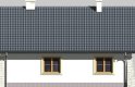 Projekt domu dwurodzinnego LK&48 - elewacja 4