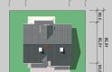 Projekt domu wolnostojącego LK&323 - usytuowanie - wersja lustrzana