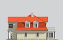 Projekt domu piętrowego LK&862 - elewacja 2