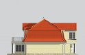 Projekt domu piętrowego LK&862 - elewacja 4