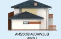 Projekt domu jednorodzinnego BERMEJO - elewacja 2