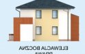 Projekt domu jednorodzinnego BERMEJO - elewacja 4