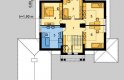 Projekt domu piętrowego LK&105 - poddasze