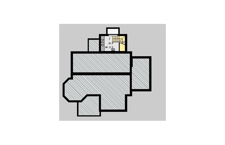 Projekt domu jednorodzinnego LK&134 - piwnica