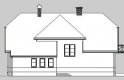 Projekt domu jednorodzinnego LK&147 - elewacja 2