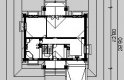 Projekt domu piętrowego LK&149 - usytuowanie - wersja lustrzana