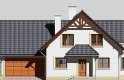 Projekt domu jednorodzinnego LK&273 - elewacja 1