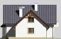 Projekt domu jednorodzinnego LK&273 - elewacja 4