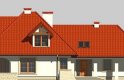 Projekt domu jednorodzinnego LK&348 - elewacja 3