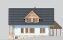 Projekt domu jednorodzinnego LK&853 - elewacja 2