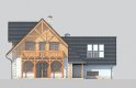 Projekt domu jednorodzinnego LK&853 - elewacja 3