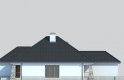 Projekt domu dwurodzinnego LK&877 - elewacja 4