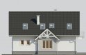 Projekt domu jednorodzinnego LK&948 - elewacja 3