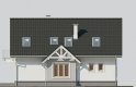 Projekt domu jednorodzinnego LK&948 - elewacja 3