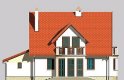 Projekt domu jednorodzinnego LK&379 - elewacja 2