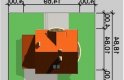 Projekt domu jednorodzinnego LK&379 - usytuowanie - wersja lustrzana