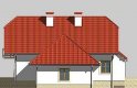 Projekt domu jednorodzinnego LK&400 - elewacja 4