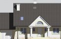 Projekt domu jednorodzinnego LK&422 - elewacja 1