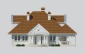 Projekt domu piętrowego LK&456 - elewacja 1