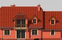 Projekt domu jednorodzinnego LK&484 - elewacja 2