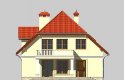 Projekt domu jednorodzinnego LK&490 - elewacja 2
