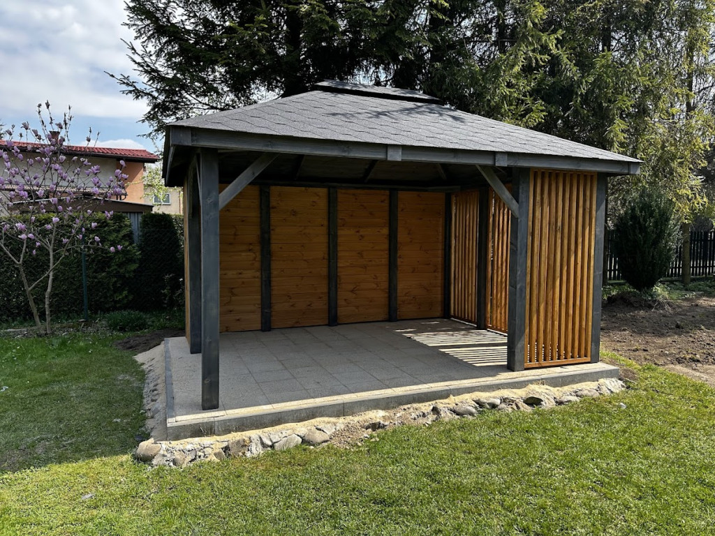 altany drewniane ogrodowe