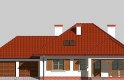 Projekt domu dwurodzinnego LK&447 - elewacja 1