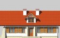 Projekt domu wolnostojącego LK&411 - elewacja 1