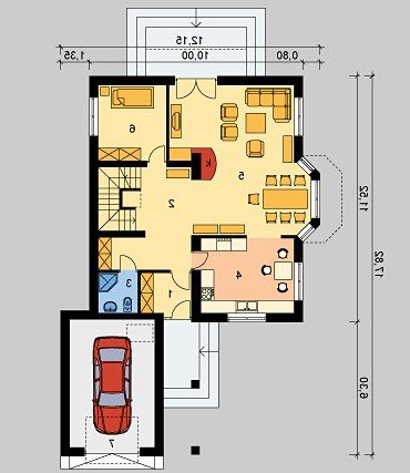 PARTER LK&391 - wersja lustrzana