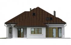 Elewacja projektu TK42 - 4 - wersja lustrzana