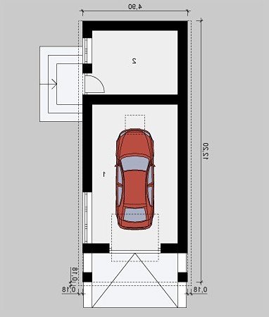 PARTER G1 - wersja lustrzana