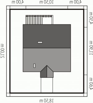 Usytuowanie budynku Bogna II w wersji lustrzanej