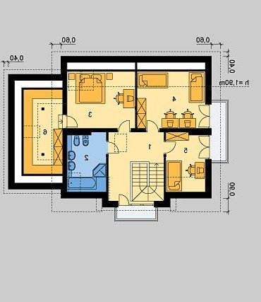 PODDASZE LK&202 - wersja lustrzana